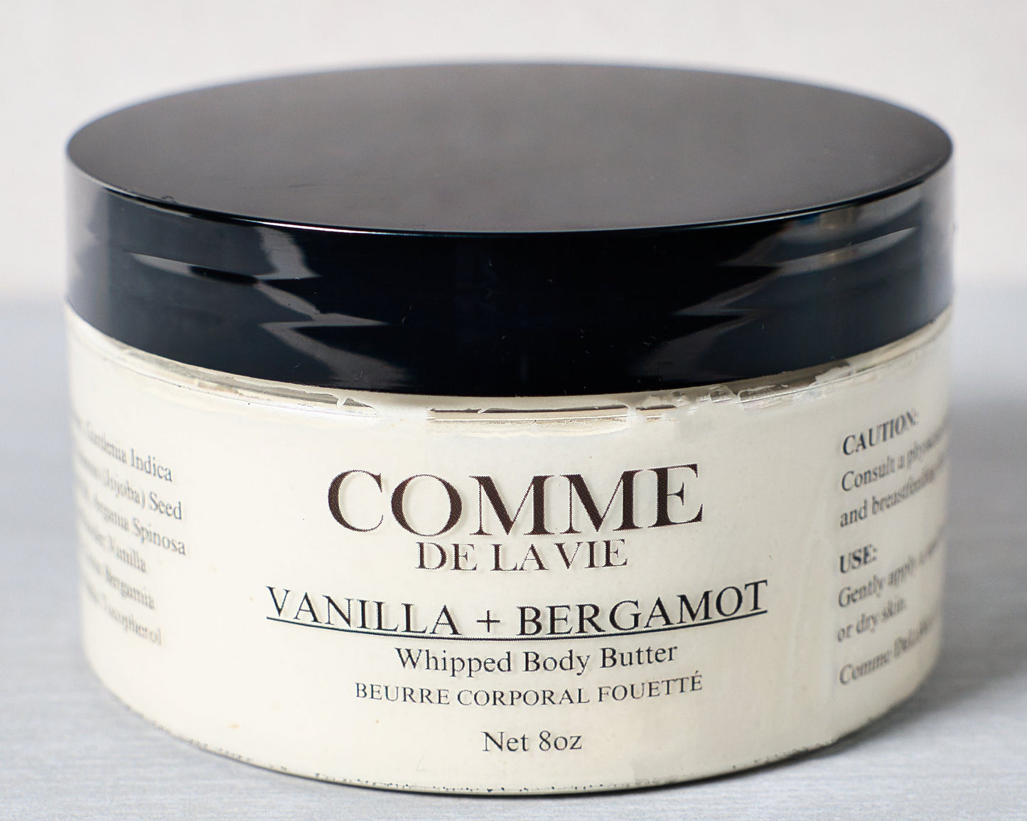Vanilla + Bergamot Whipped Shea Butter